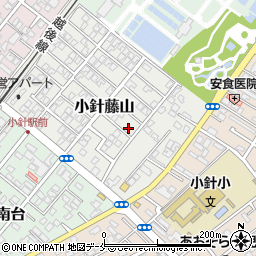 新潟県新潟市西区小針藤山5-5周辺の地図