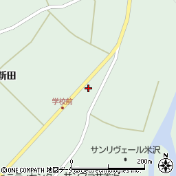 山形県米沢市簗沢3522周辺の地図