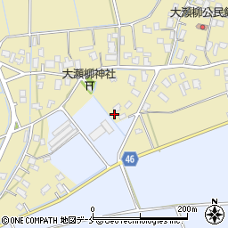 新潟県新潟市北区大瀬柳3457周辺の地図