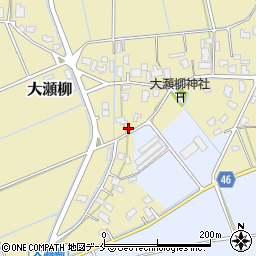 新潟県新潟市北区大瀬柳3540周辺の地図