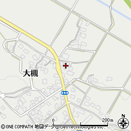 新潟県新発田市大槻143-1周辺の地図