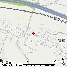 福島県伊達郡国見町石母田薬師堂周辺の地図