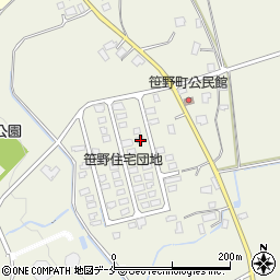 山形県米沢市笹野町2352-24周辺の地図