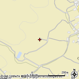 福島県伊達郡国見町小坂鹿野周辺の地図