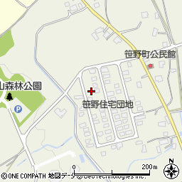 山形県米沢市笹野町2352-52周辺の地図