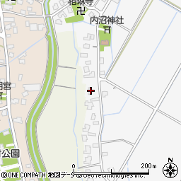 新潟県新潟市北区内沼1091周辺の地図