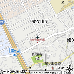 新潟県新潟市中央区姥ケ山5丁目6周辺の地図