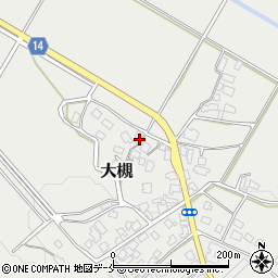 新潟県新発田市大槻3467周辺の地図