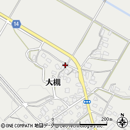 新潟県新発田市大槻3951周辺の地図