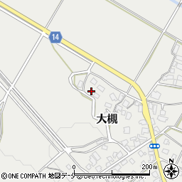 新潟県新発田市大槻3977周辺の地図