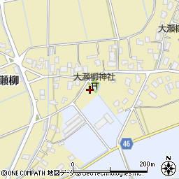 新潟県新潟市北区大瀬柳2606周辺の地図