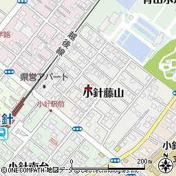 新潟県新潟市西区小針藤山9周辺の地図