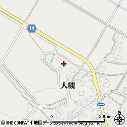 新潟県新発田市大槻3971周辺の地図