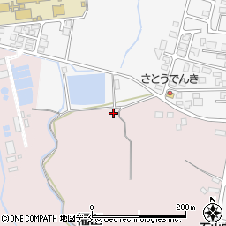 山形県米沢市福田天神脇下周辺の地図