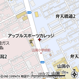 ラーメン亭孔明長潟店周辺の地図