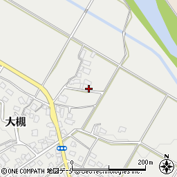 新潟県新発田市大槻377周辺の地図