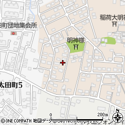 山形県米沢市吾妻町11-14周辺の地図