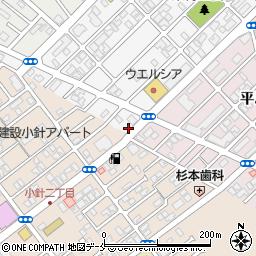 リパーク新潟東青山１丁目駐車場周辺の地図