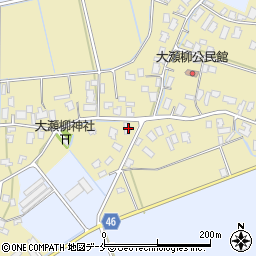 新潟県新潟市北区大瀬柳5190周辺の地図