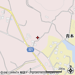 福島県伊達郡国見町光明寺山田周辺の地図