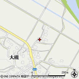 新潟県新発田市大槻376周辺の地図