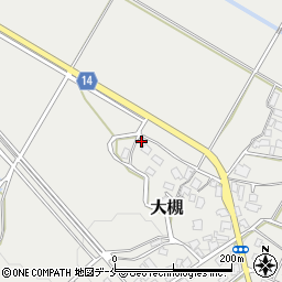 新潟県新発田市大槻3973周辺の地図