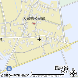 新潟県新潟市北区大瀬柳2774-2周辺の地図