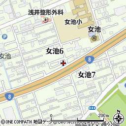 株式会社新潟コマツパーティション周辺の地図