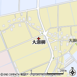 新潟県新潟市北区大瀬柳208周辺の地図
