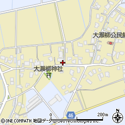 新潟県新潟市北区大瀬柳3530周辺の地図