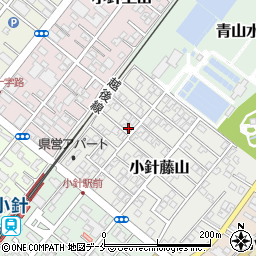 新潟県新潟市西区小針藤山15-2周辺の地図