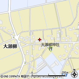 新潟県新潟市北区大瀬柳3550周辺の地図