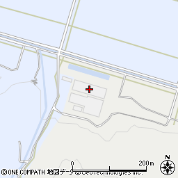 米倉有機資源センター周辺の地図