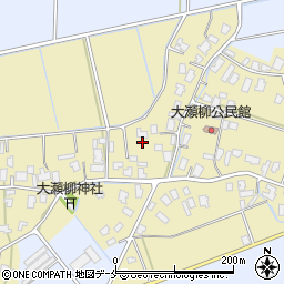 新潟県新潟市北区大瀬柳周辺の地図