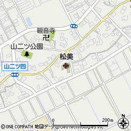 松美保育園周辺の地図