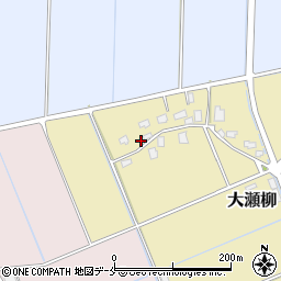 新潟県新潟市北区大瀬柳5327周辺の地図