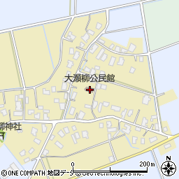 新潟県新潟市北区大瀬柳3502-1周辺の地図