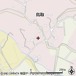 福島県国見町（伊達郡）鳥取（宿ノ淀）周辺の地図