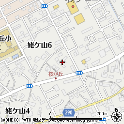 新潟県新潟市中央区姥ケ山6丁目5周辺の地図