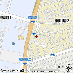 網川原自治会館周辺の地図