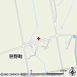 山形県米沢市笹野町111周辺の地図