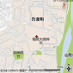 〒992-0034 山形県米沢市吾妻町の地図