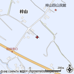 山形県米沢市万世町梓山2330周辺の地図