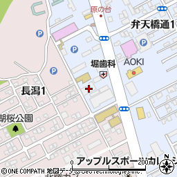 新潟県パン協同組合周辺の地図