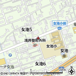 株式会社綜合キャリアオプション新潟周辺の地図