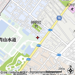 新潟県新潟市西区青山新町1-3周辺の地図