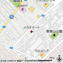 株式会社メガネマート　青山店周辺の地図