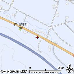 山形県米沢市万世町梓山2415周辺の地図