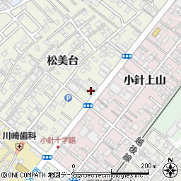 新潟バレエスクール　本部事務局周辺の地図