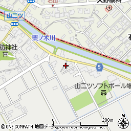 新朝通信社周辺の地図